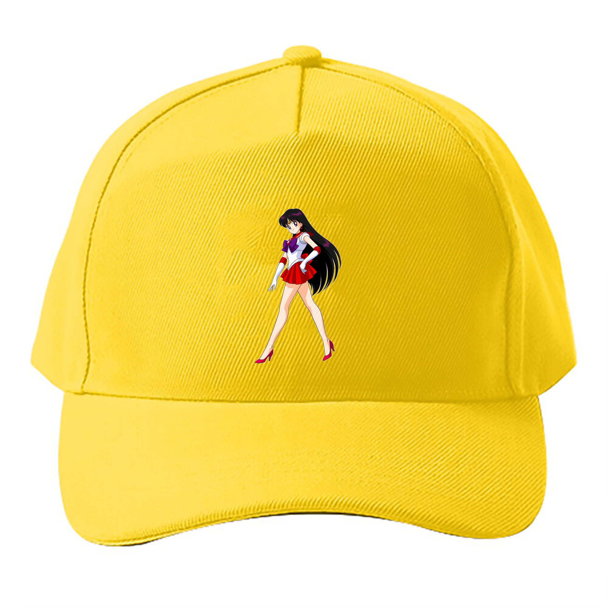 （画像用） 美少女戦士セーラームーン 火野レイ ひの レイ Sailor Moon Hino Rei （セーラーマーズ,Sailor Mars） ベースボールキャップ 綿100％ 男女兼用 帽子 スポーツ